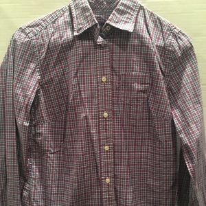 American Eagle plaid favorite shirt size 4